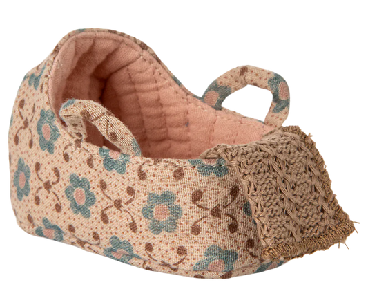 Carry cot, Baby mouse - Rose Maileg Lil Tulips