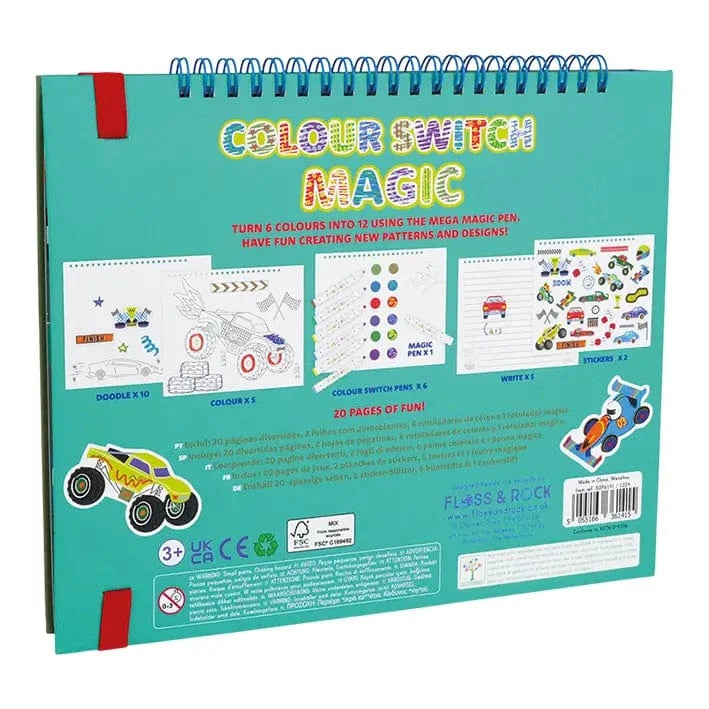 Cars Colour Switch Magic Floss and Rock Lil Tulips