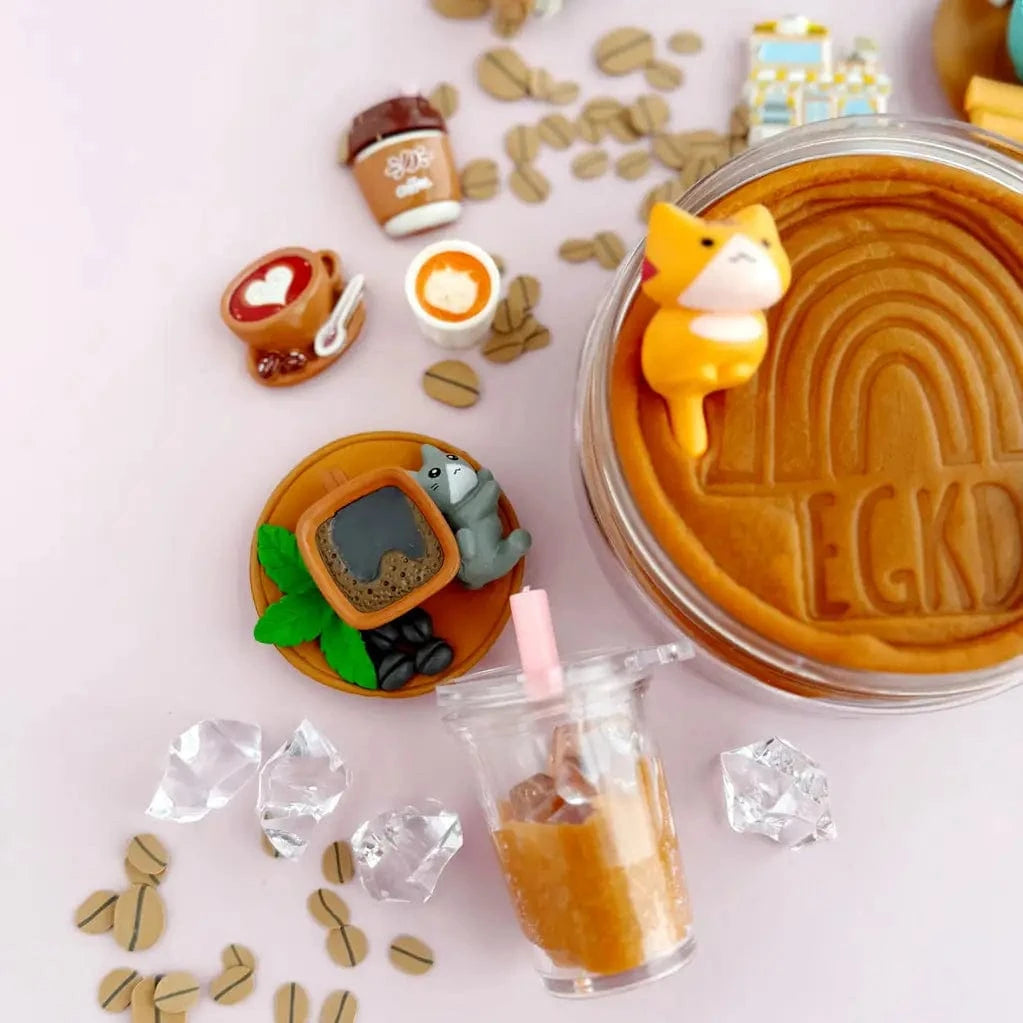 Cat Cafe Kiddough Play Kit Earth Grown KidDoughs Lil Tulips