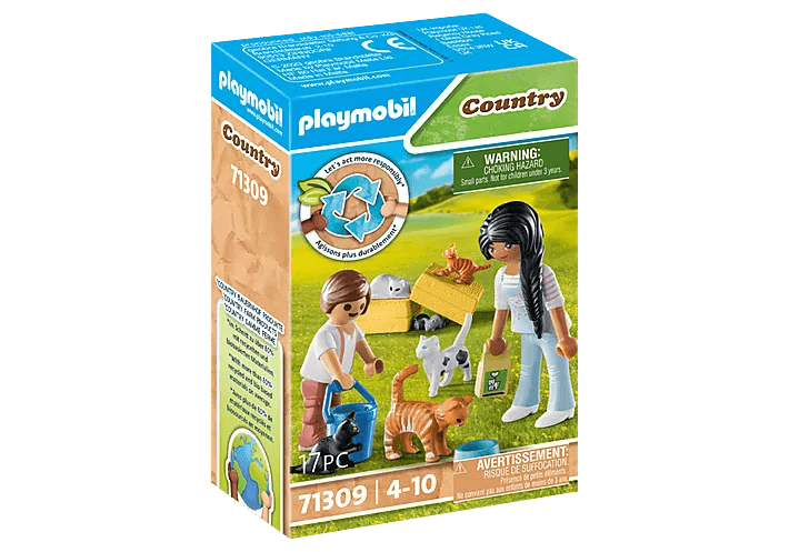 Cat Family 71309 Playmobil Toys Lil Tulips