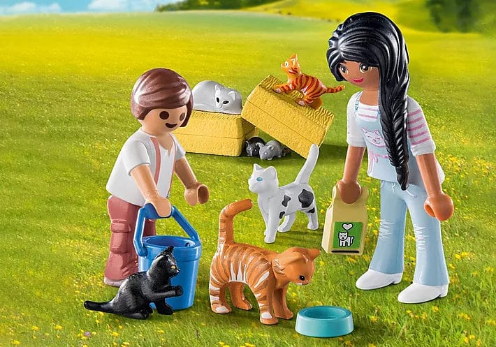 Cat Family 71309 Playmobil Toys Lil Tulips