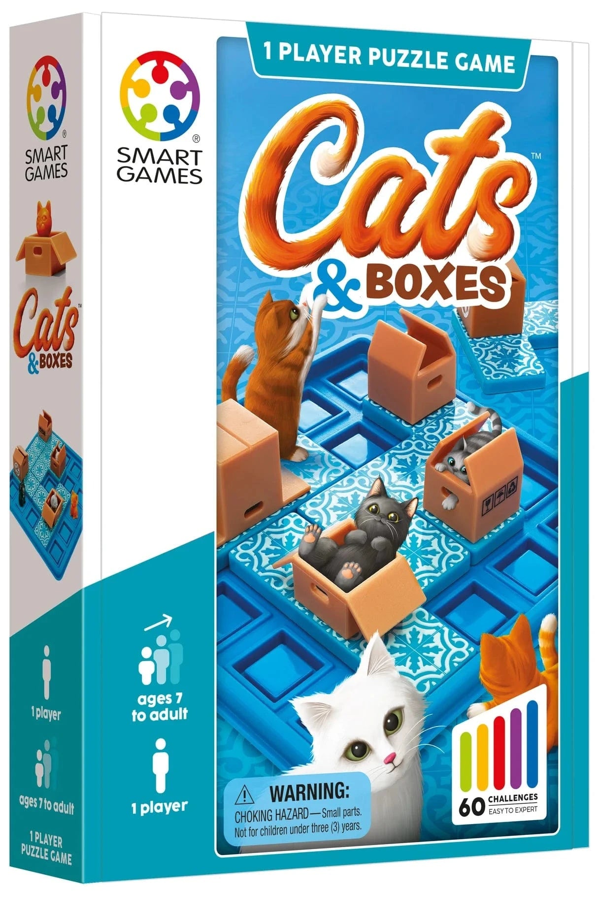 Cats and Boxes Travel Game SMART Toys and Games Lil Tulips