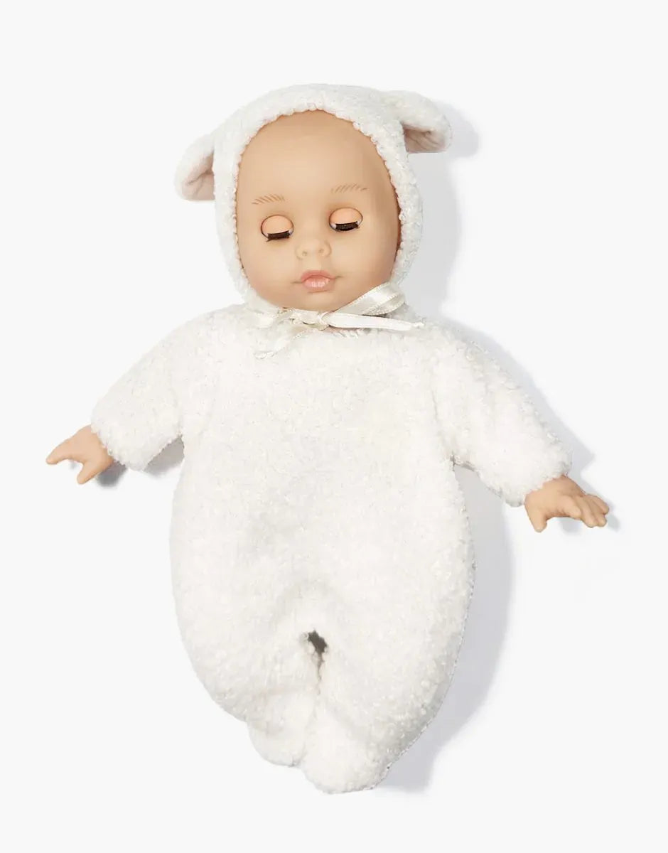 Celestine - 26cm Baby Dream Doll with Sleeping Eyes - Blue Eyes Minikane Lil Tulips