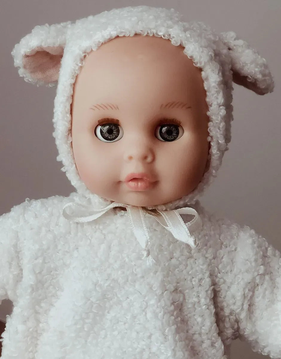 Celestine - 26cm Baby Dream Doll with Sleeping Eyes - Blue Eyes Minikane Lil Tulips
