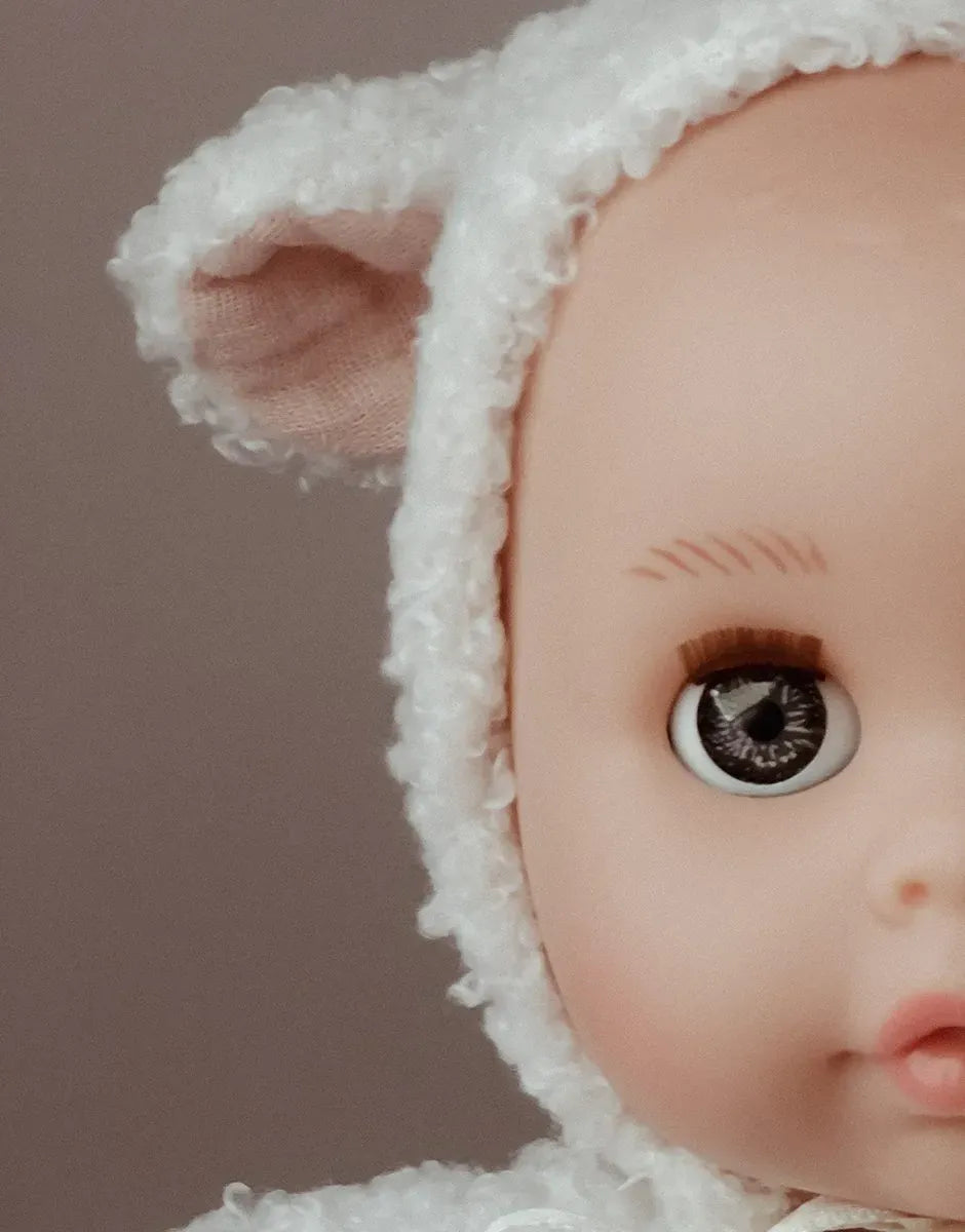 Celestine - 26cm Baby Dream Doll with Sleeping Eyes - Blue Eyes Minikane Lil Tulips