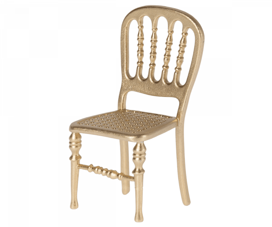 Chair, Mouse - Gold Maileg Lil Tulips