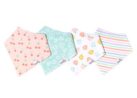 Cheery Bandana Bibs Copper Pearl Lil Tulips