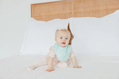 Cheery Bandana Bibs Copper Pearl Lil Tulips