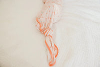 Cheery Newborn Knotted Gown Copper Pearl Lil Tulips