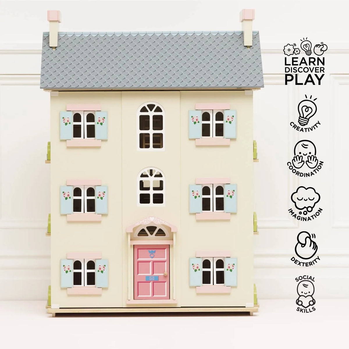 Cherry Tree Hall Wooden Dolls House Le Toy Van Lil Tulips