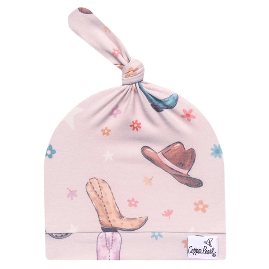 Cheyenne Top Knot Hat Copper Pearl Copper Pearl Lil Tulips