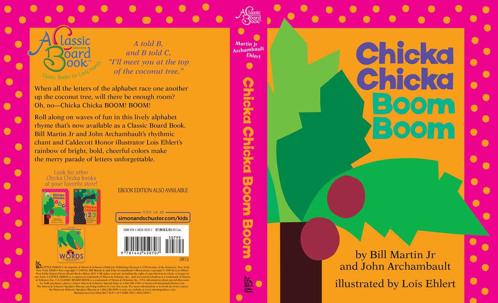Chicka Chicka Boom Boom - Board Book Simon & Schuster Lil Tulips