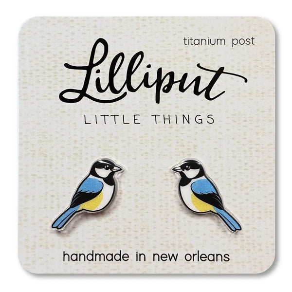 Chickadee Earrings Lilliput Little Things Lil Tulips