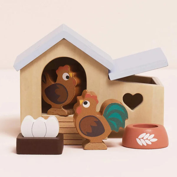 Chicken Coop Playset Le Toy Van Lil Tulips