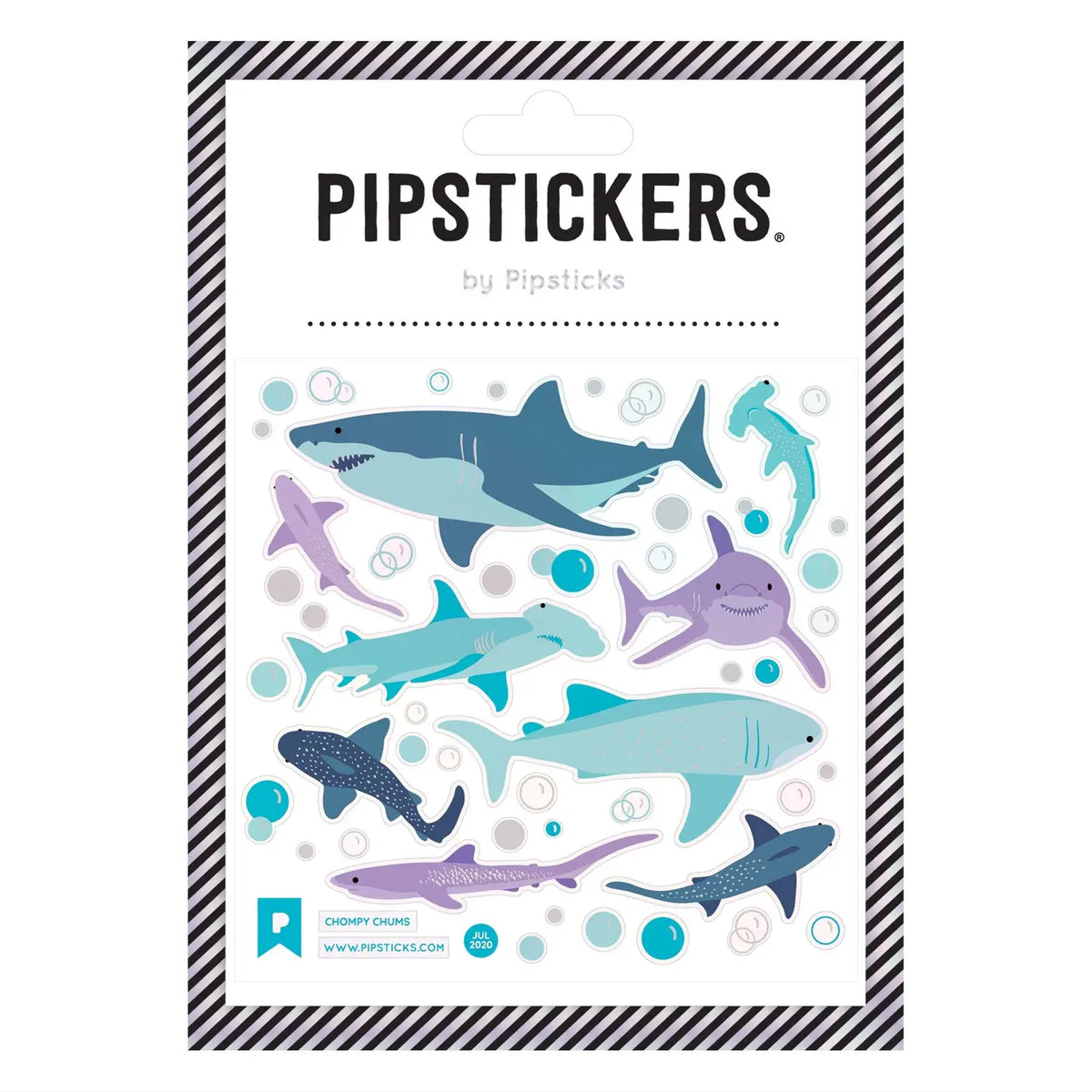 Chompy Chums Stickers Pipsticks Lil Tulips