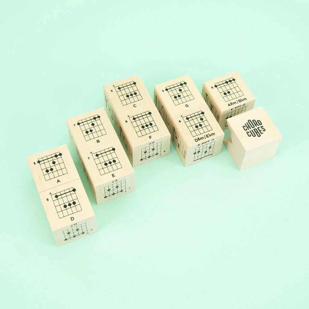 Chord Cubes Guitar Blocks Uncle Goose Lil Tulips