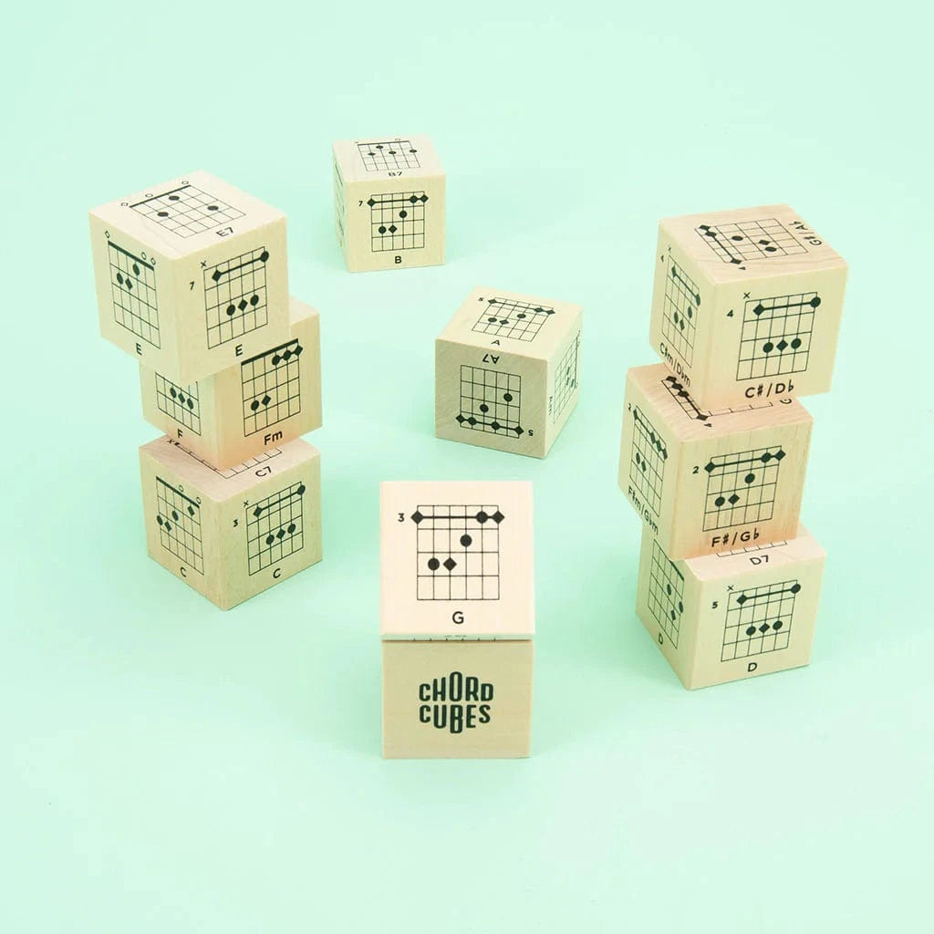 Chord Cubes Guitar Blocks Uncle Goose Lil Tulips