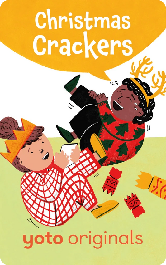 Christmas Crackers Audiobook Card Yoto Lil Tulips