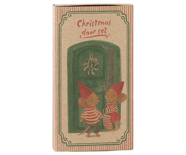 Christmas door set, Mouse Maileg Lil Tulips