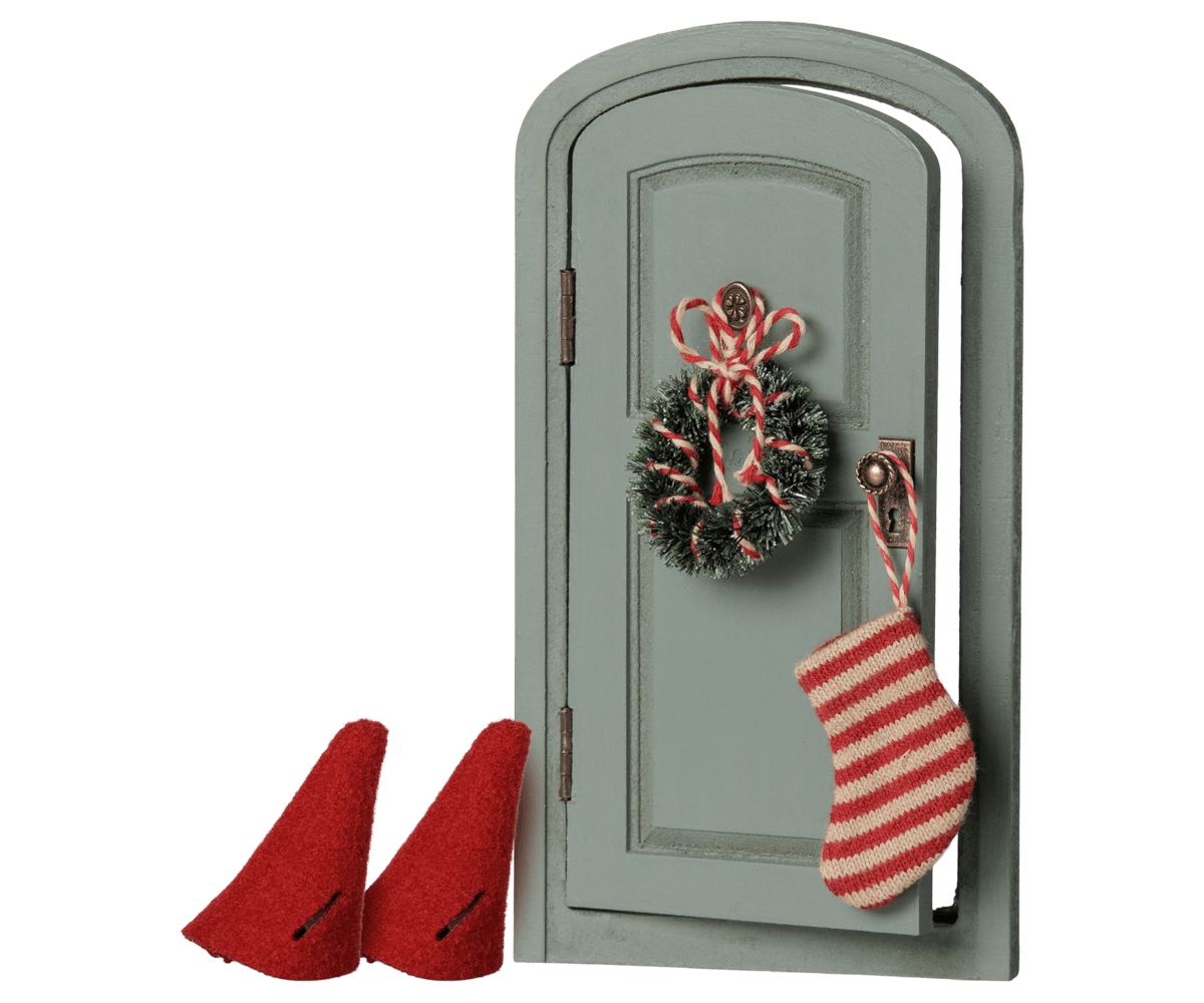 Christmas door set, Mouse Maileg Lil Tulips