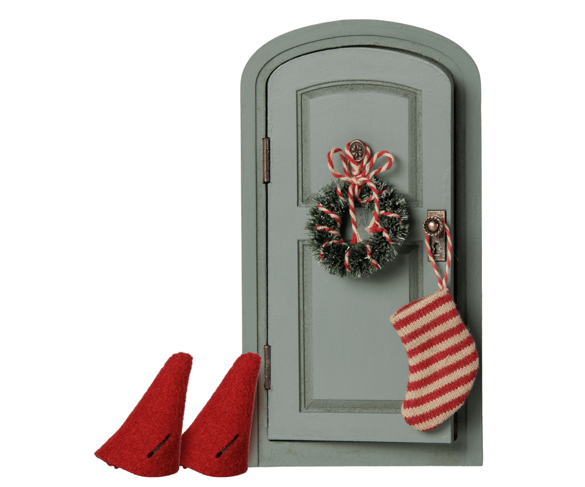 Christmas door set, Mouse Maileg Lil Tulips