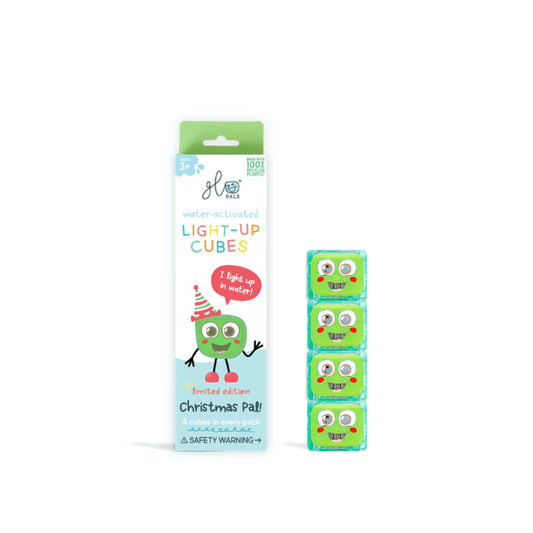 Christmas - Light Up Bath Cubes Glo Pals Lil Tulips
