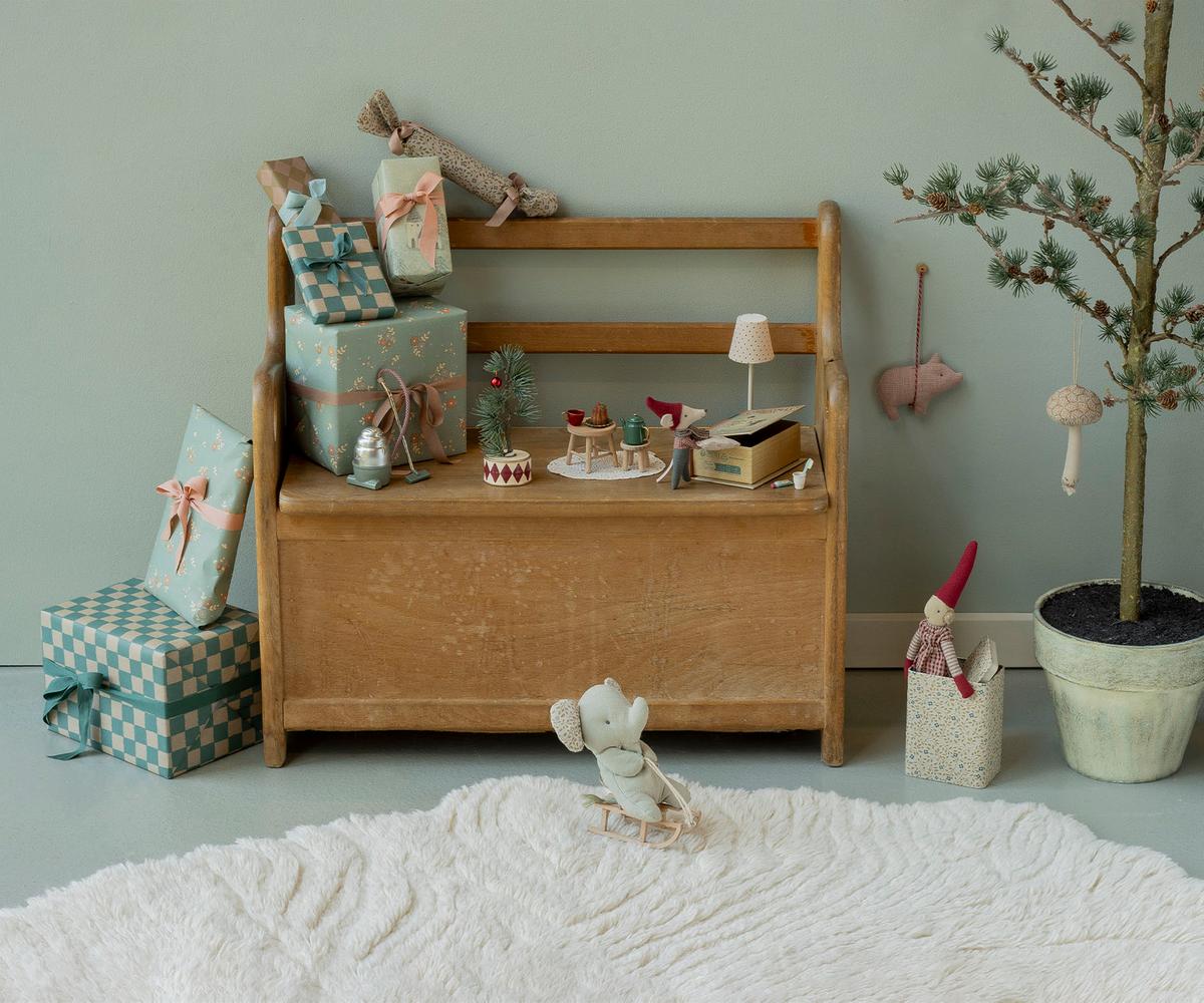Christmas mouse, Baby in book Default Maileg Lil Tulips