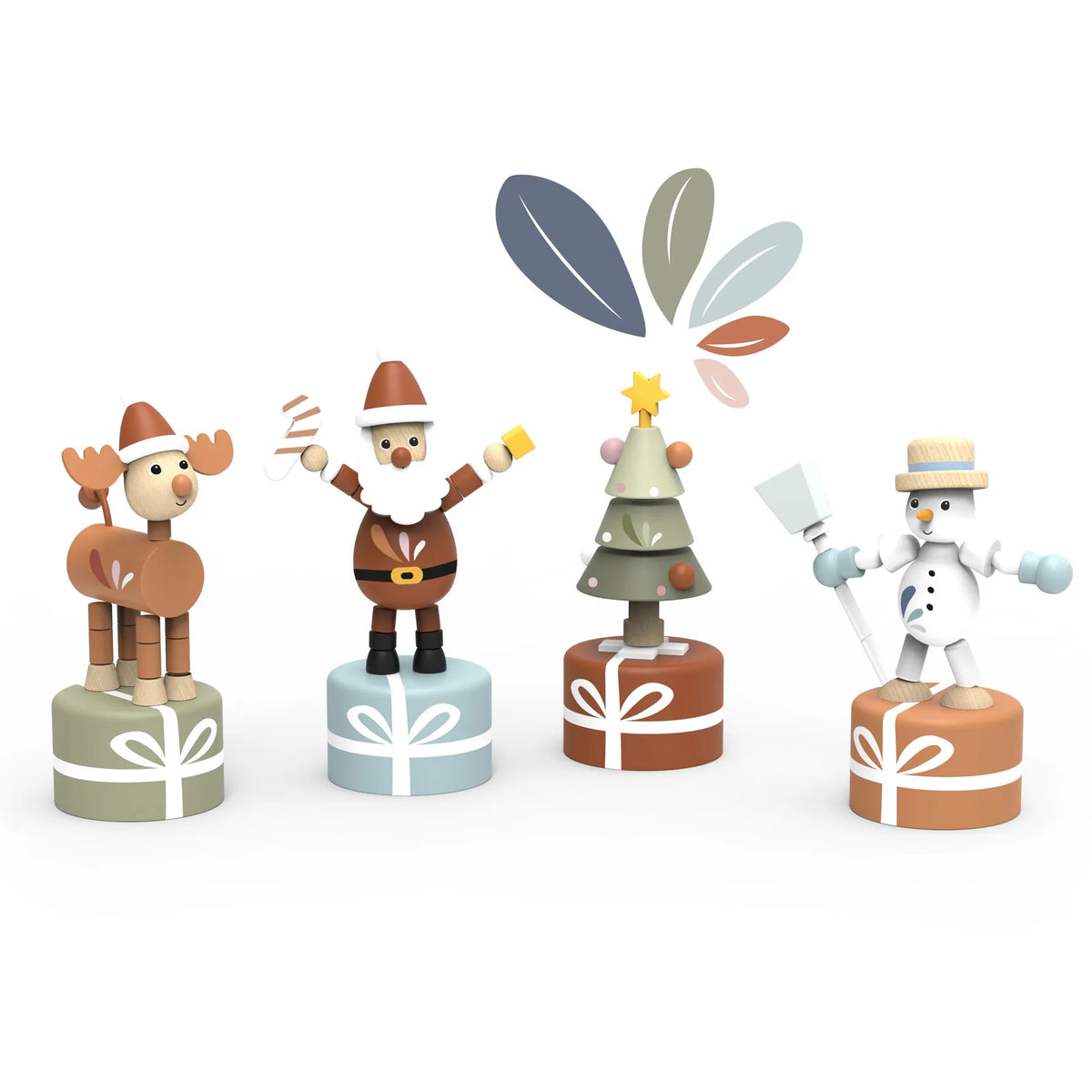 Christmas Pushing Puppet  - Styles Vary Speedy Monkey Lil Tulips