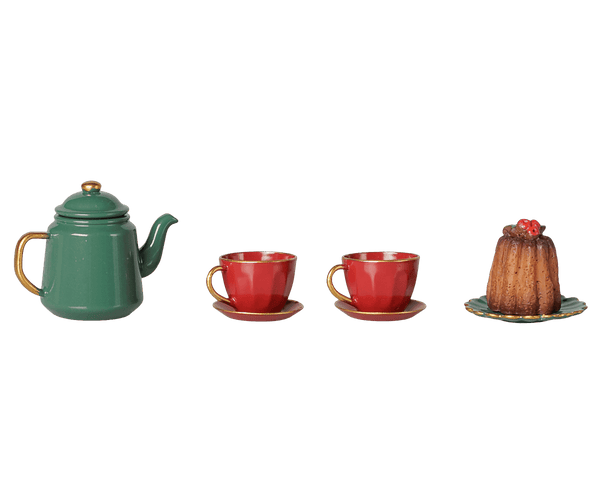 Christmas tea party, Mouse - Red/Green Maileg Lil Tulips