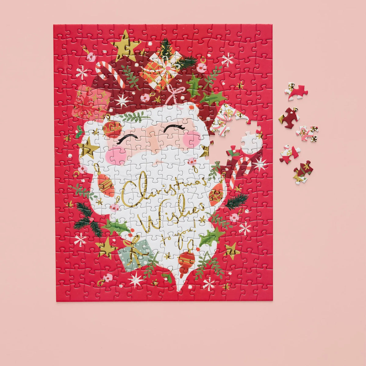 Christmas Wishes 250 Piece Puzzle Set of 3 WerkShoppe Lil Tulips
