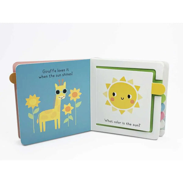 Chunky Lift-A-Flap Book - Colors Simon & Schuster Lil Tulips