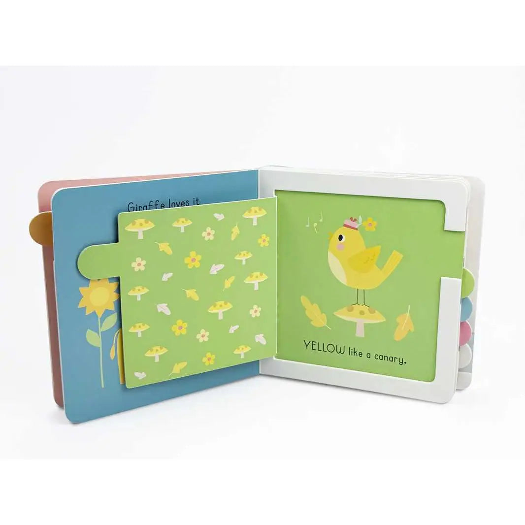 Chunky Lift-A-Flap Book - Colors Simon & Schuster Lil Tulips