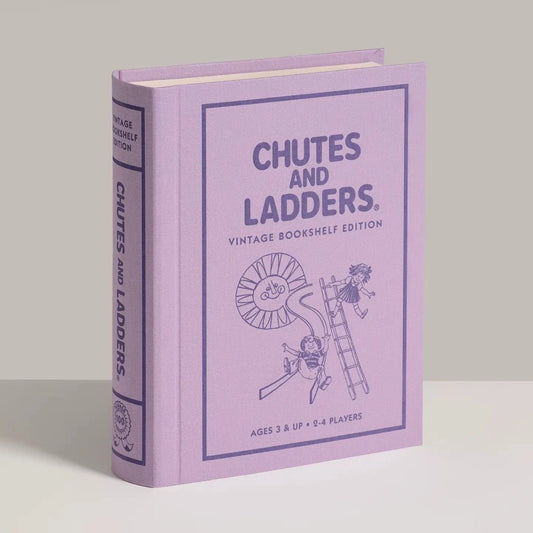 Chutes and Ladders Vintage Bookshelf Edition WS Game Company Lil Tulips