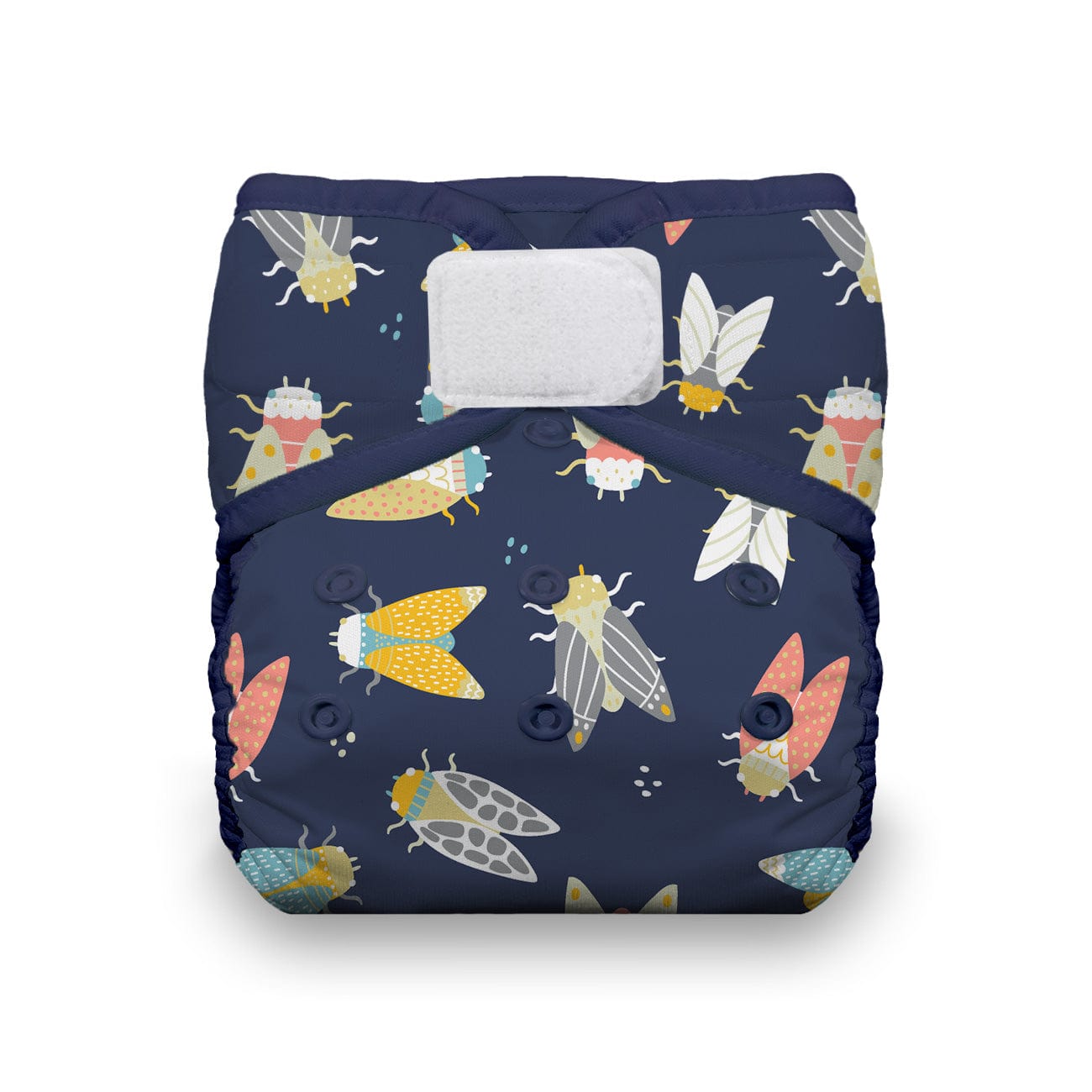 Cicada Natural One Size Pocket Hook & Loop Diaper Thirsties Lil Tulips