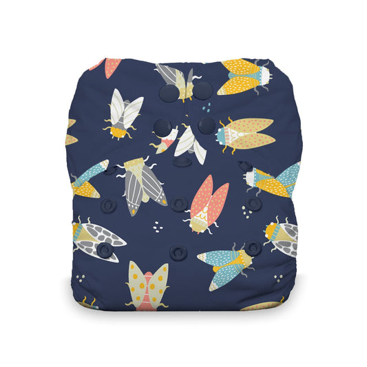 Cicada One Size All in One Diaper Thirsties Lil Tulips