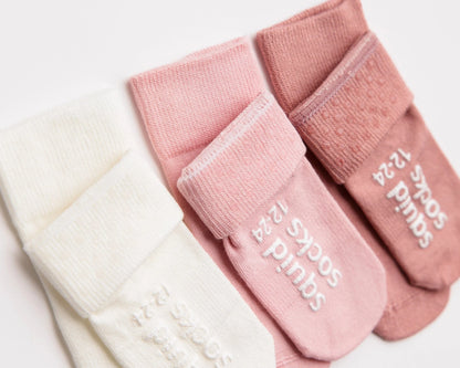 Claire - Non-Slip Baby Socks Squid Socks Lil Tulips