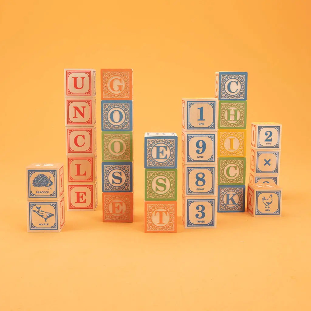 Classic ABC Blocks Uncle Goose Lil Tulips