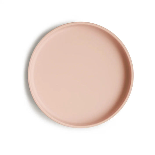 Classic Silicone Suction Plate (Blush) Mushie Lil Tulips
