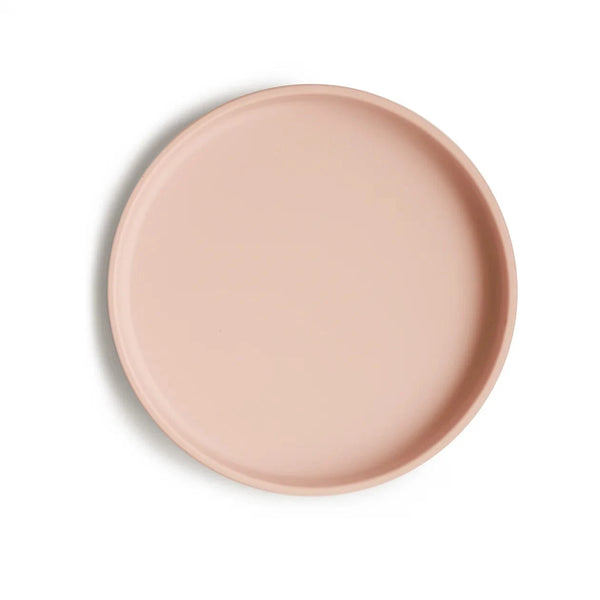 Classic Silicone Suction Plate (Blush) Mushie Lil Tulips