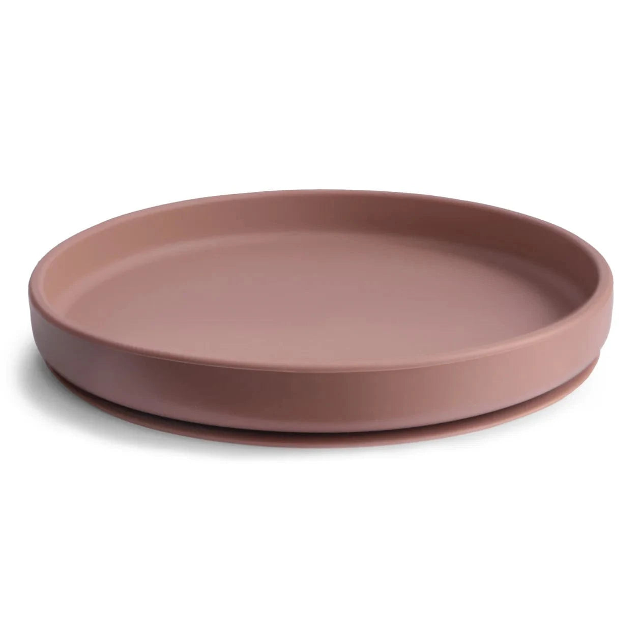 Classic Silicone Suction Plate (Cloudy Mauve) Mushie Lil Tulips