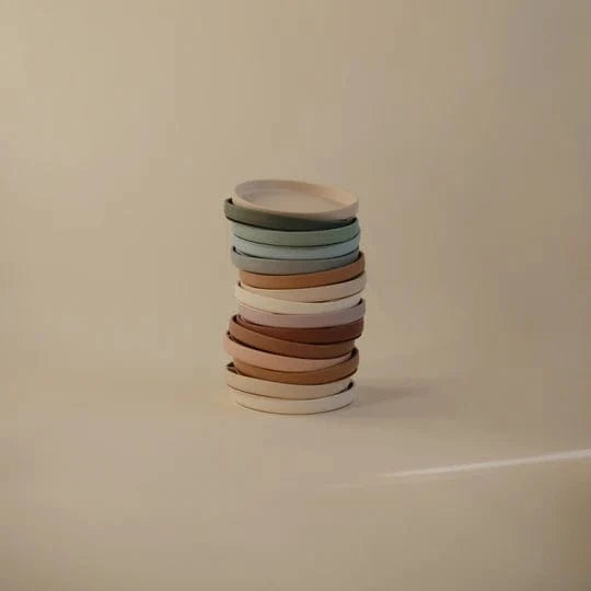 Classic Silicone Suction Plate (Daffodil) Mushie Lil Tulips