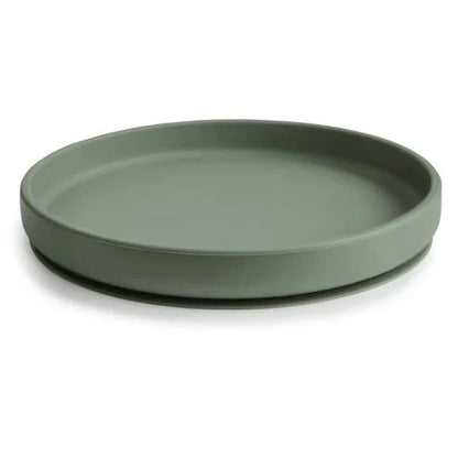 Classic Silicone Suction Plate (Dried Thyme) Mushie Lil Tulips