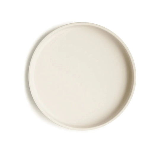 Classic Silicone Suction Plate (Ivory) Mushie Lil Tulips