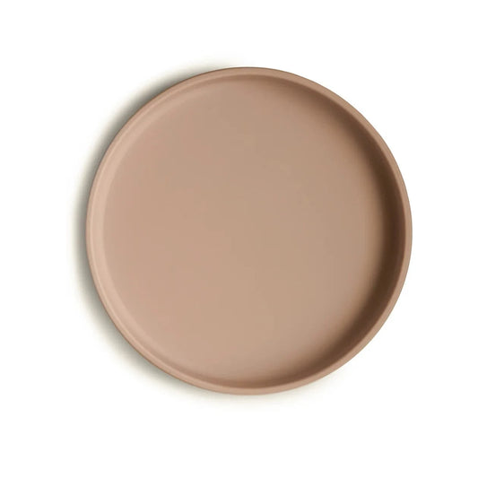 Classic Silicone Suction Plate (Natural) Mushie Lil Tulips