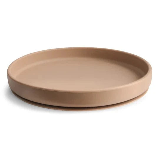 Classic Silicone Suction Plate (Natural) Mushie Lil Tulips