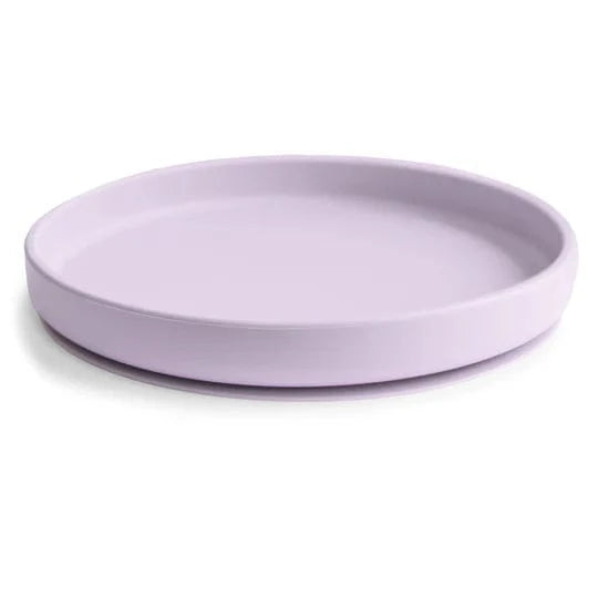 Classic Silicone Suction Plate (Soft Lilac) Mushie Lil Tulips