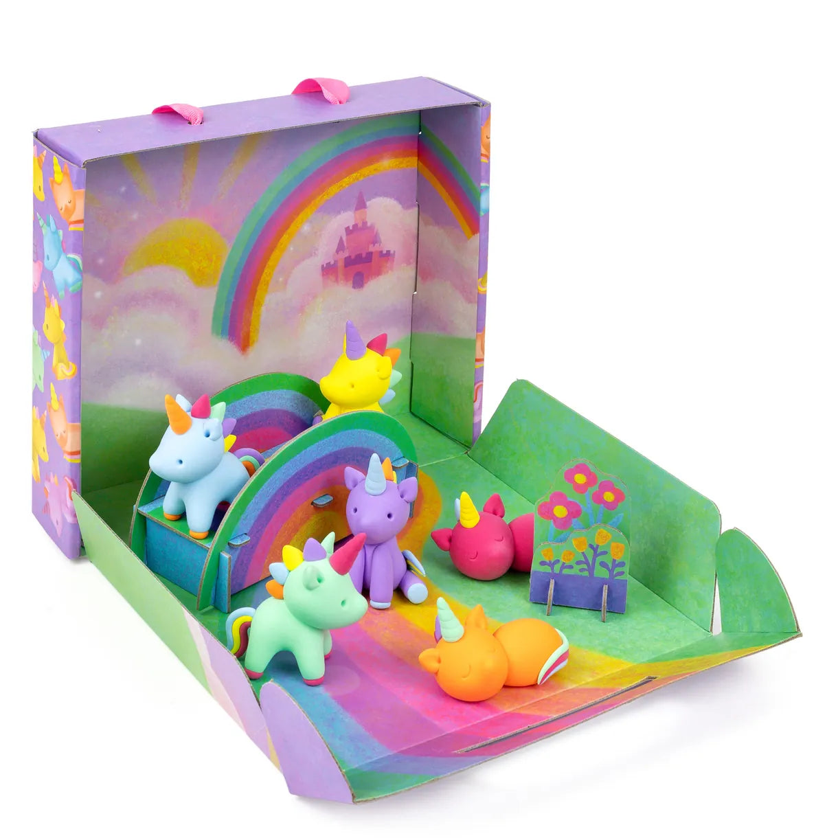 Claytopia - Unicorn World Tiger Tribe Lil Tulips