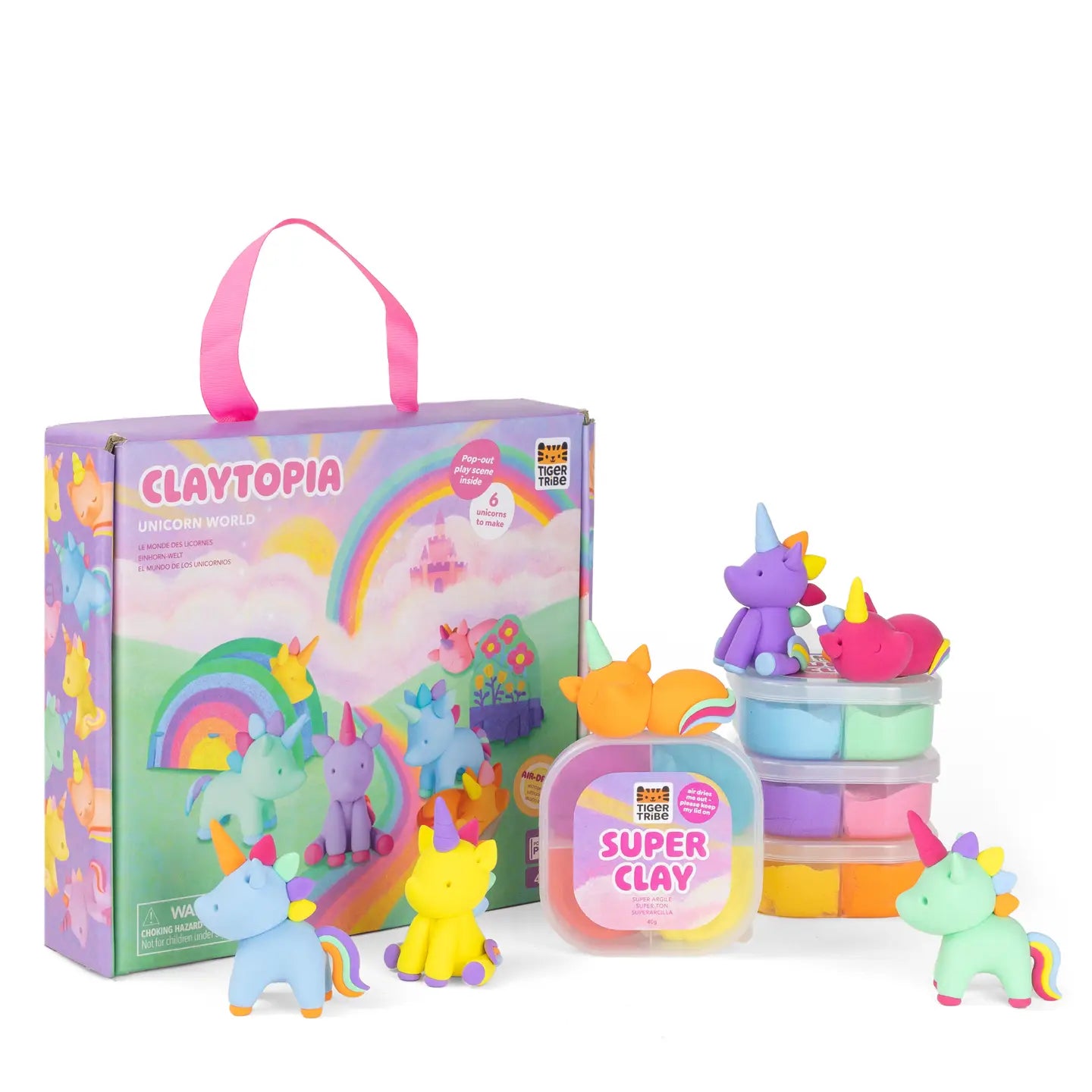 Claytopia - Unicorn World Tiger Tribe Lil Tulips