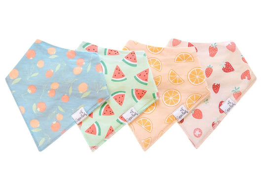 Clementine Bandana Bibs Copper Pearl Lil Tulips