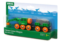 Clever Crane Wagon Brio Model Trains & Train Sets Lil Tulips